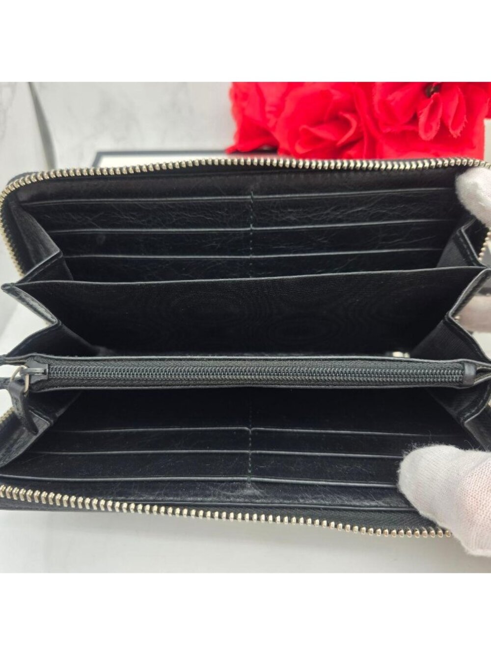 Gucci Wallet GG Marina Black - Picture 12 of 16